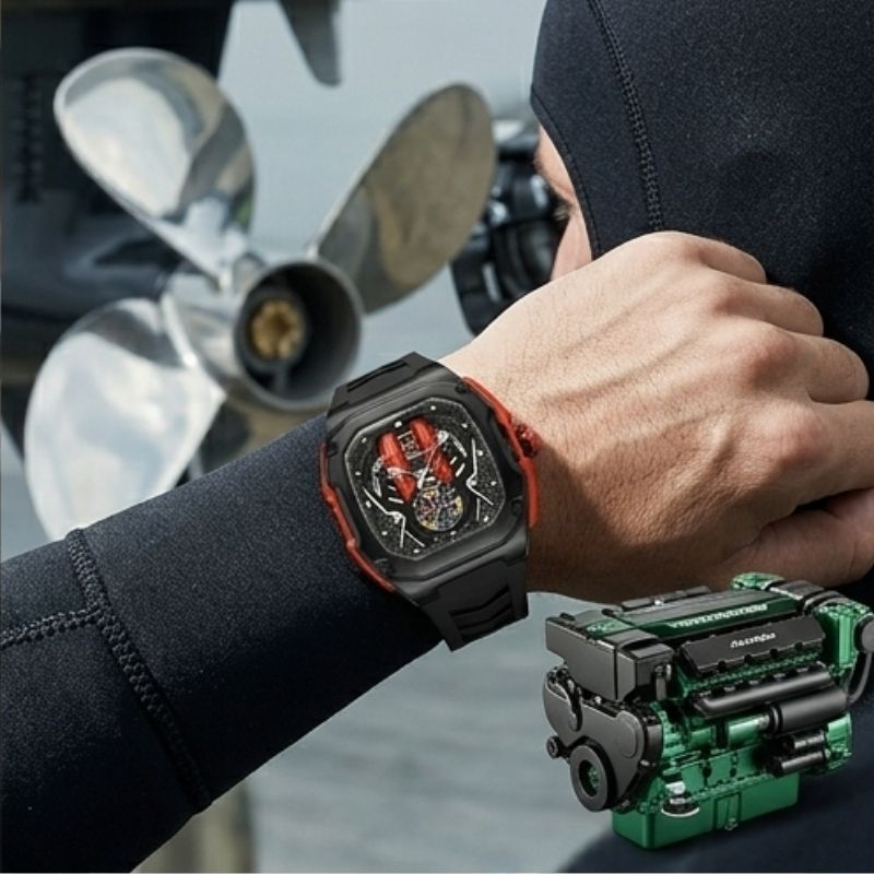 Poedagar Velocity Black Red