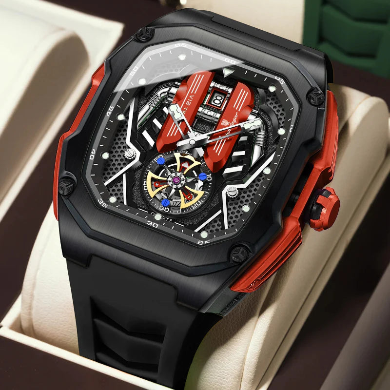 Poedagar Velocity Black Red