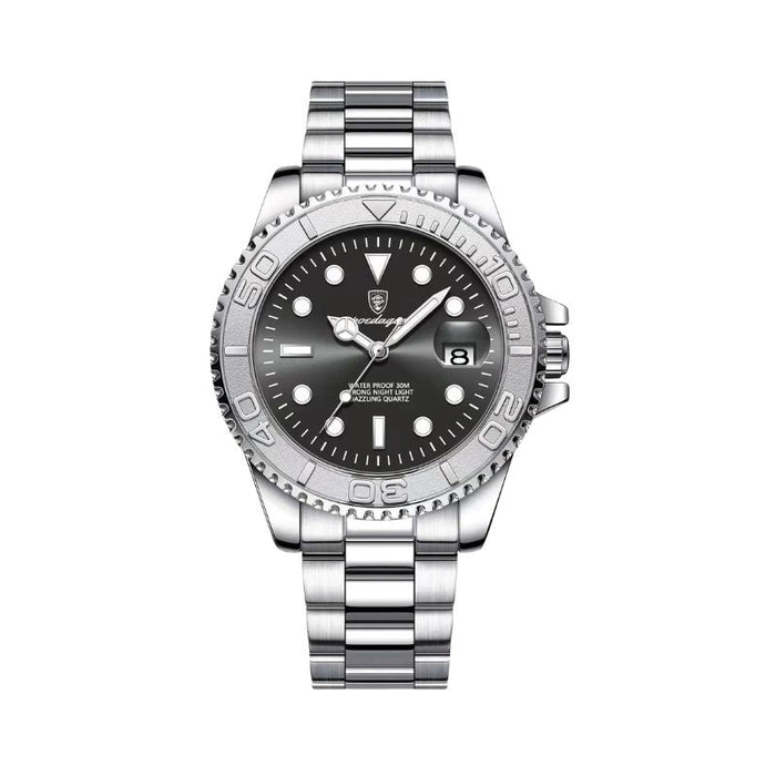 Poedagar Submariner Silver Black