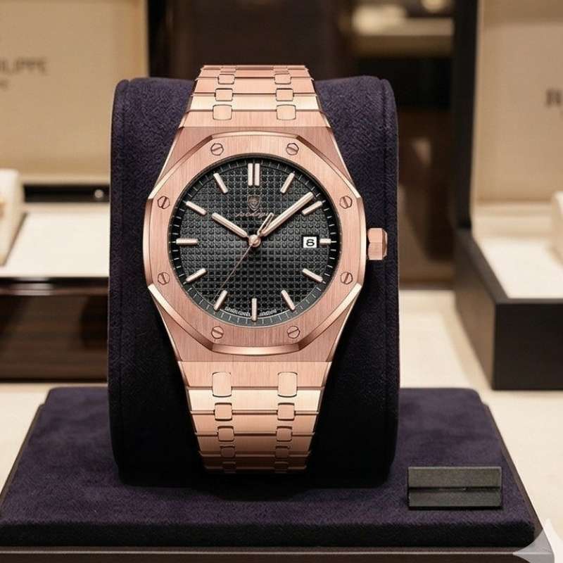Poedagar Deluxe Octagon Rosé Black