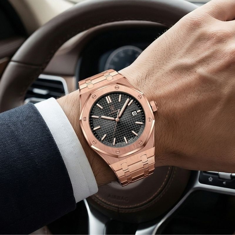 Poedagar Deluxe Octagon Rosé Black