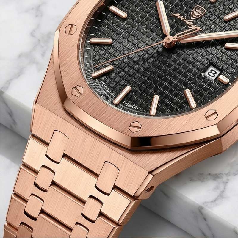 Poedagar Deluxe Octagon Rosé Black