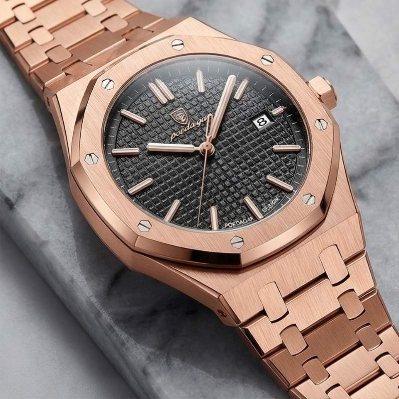 Poedagar Deluxe Octagon Rosé Black